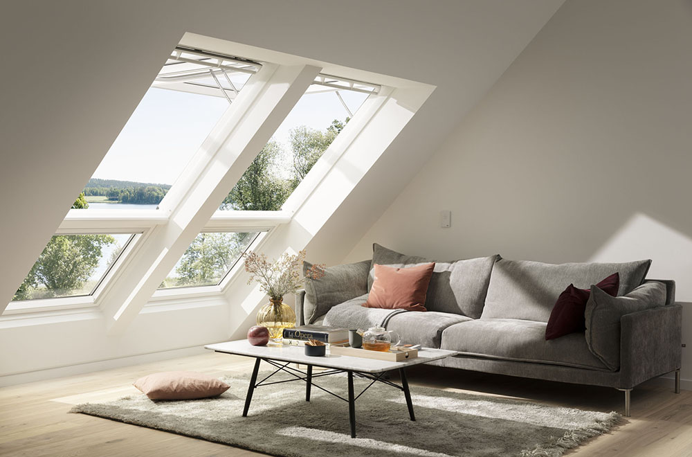 Moderne Dachfenster