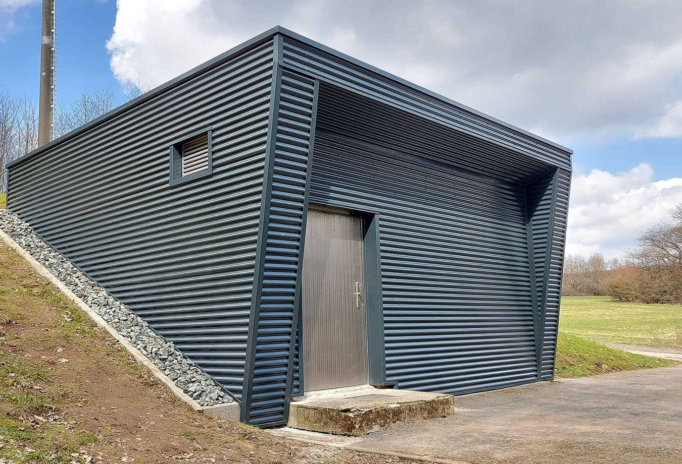 Wasserwerk Fassadenbekleidung